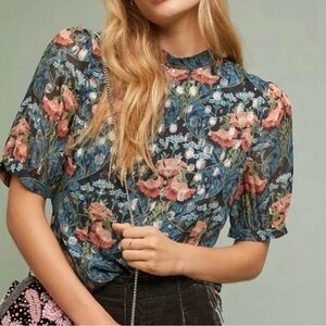 Anthropologie Meadow Rue Basilique Top